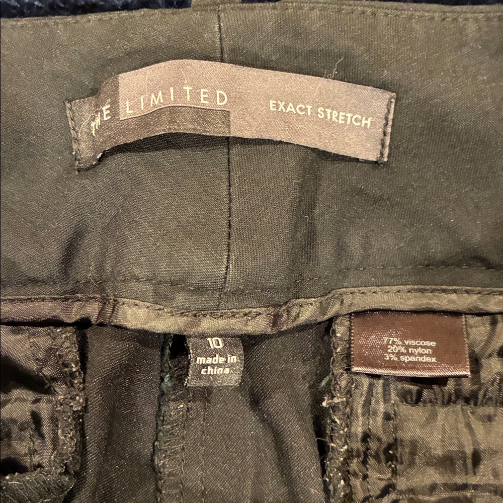 The Limited Black Stretch Pants - Picture 3 of 3